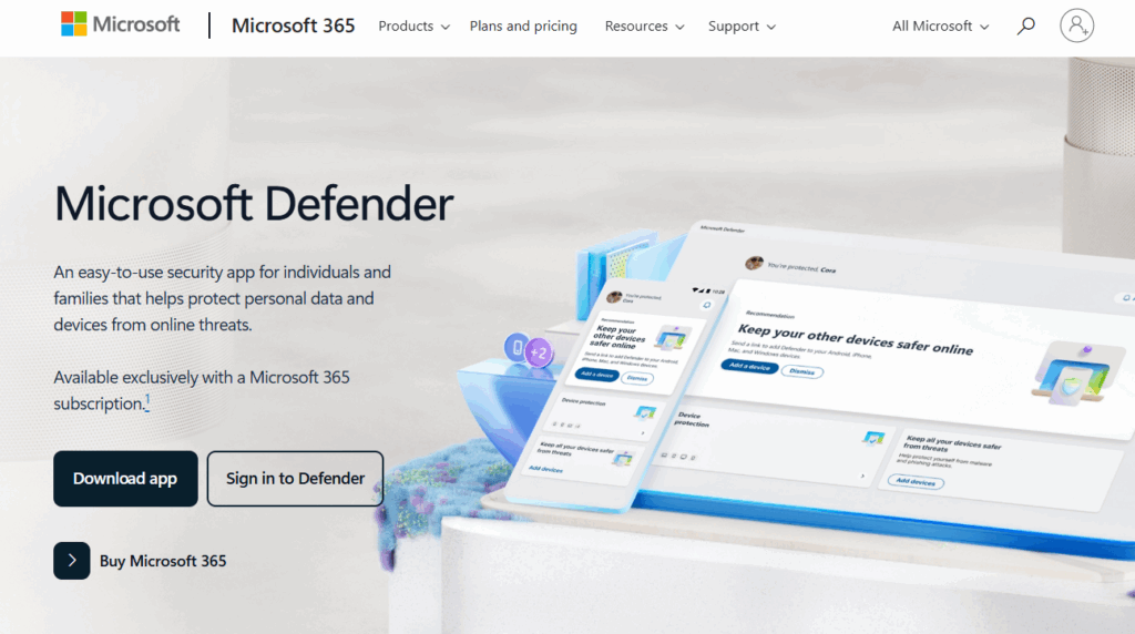 Microsoft defender antivirus review